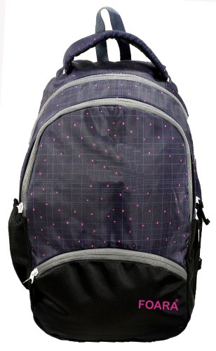 FOARA Polyester Institute Backpack Bag, Color : Black
