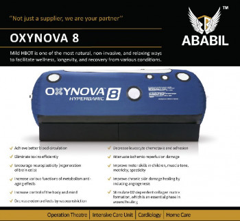 Oxynova 8 - Hyperbaric Oxygen Therapy Chamber