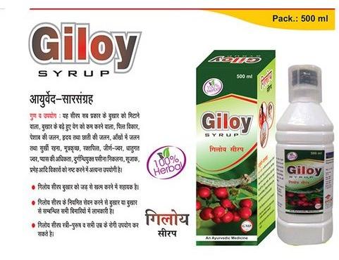 Hyeto Herbals Giloy Syrup, Packaging Size : 500 Ml With Qty Cup