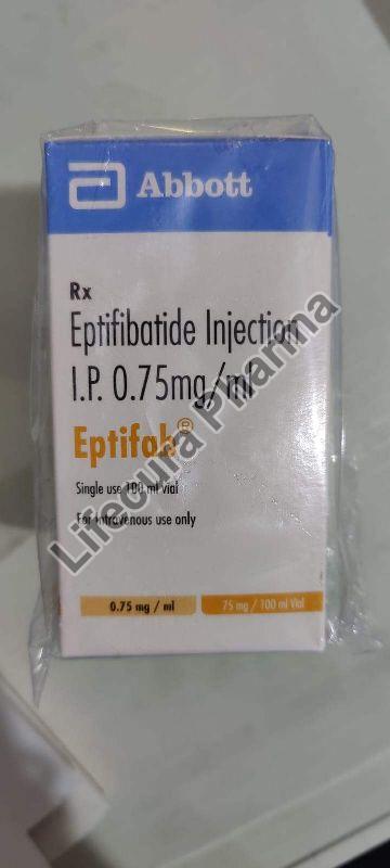 Eptifibatide Eptifab Injection, Packaging Size : VIAL