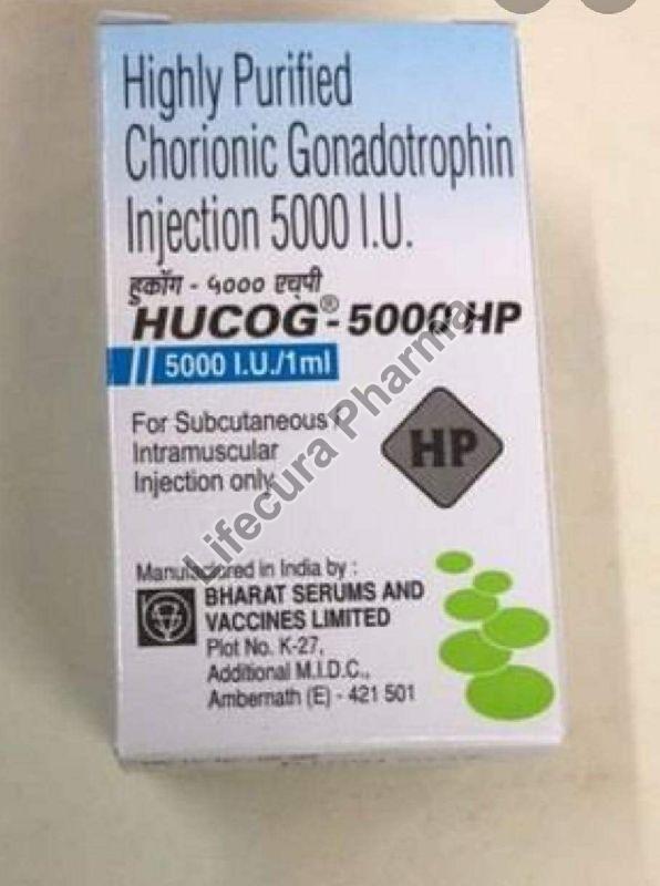 Highly Purified Chorionic Gonadotropin Injection, Packaging Type : Vial