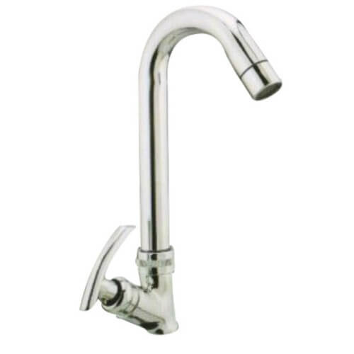 Stella Swan Neck Tap, Color : Silver