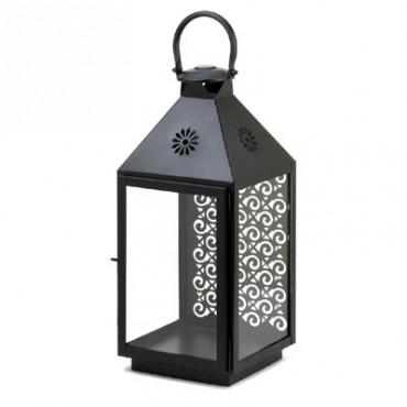  Polished Metal Home decor candle lanterns, Size : 40x40x45cm