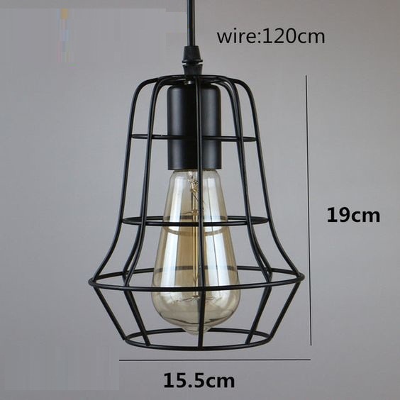 Iron hanging lamp for home decor, Technics : Hand Made