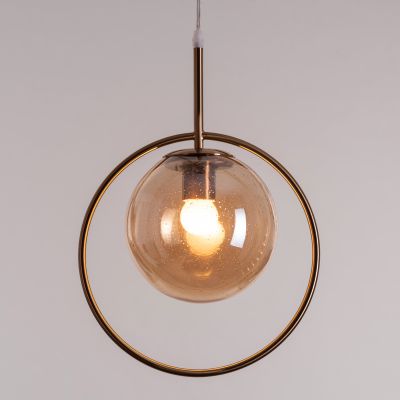 Round hanging lamp