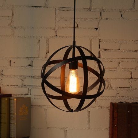 Round roof hanging lamp