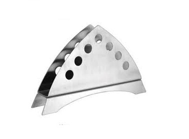  Polish Stainless steel Napkin holder., Size : 5x4inch