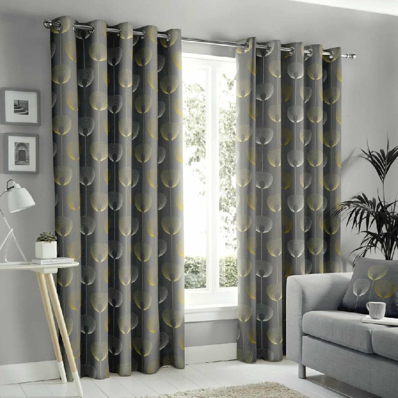 Eyelet Curtains, for High Grip, Good Quality, Pattern : Printed
