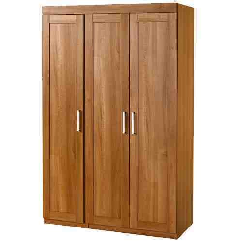 Hinged Door Rectangular Polished Wooden Wardrobe, Specialities : Durable, Fine Finished, Termite Proof