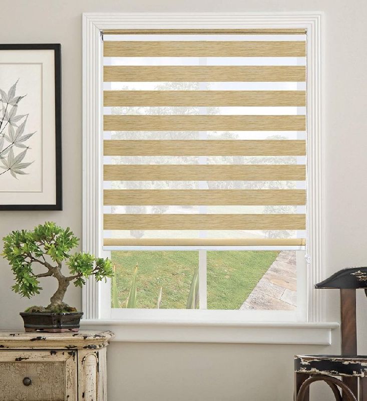 Horizontal Nylon Zebra Blinds, for Window Use, Feature : Easily Washable, Good Quality, High Grip