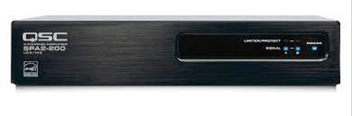 QSC Channel Amplifier, Color : Black