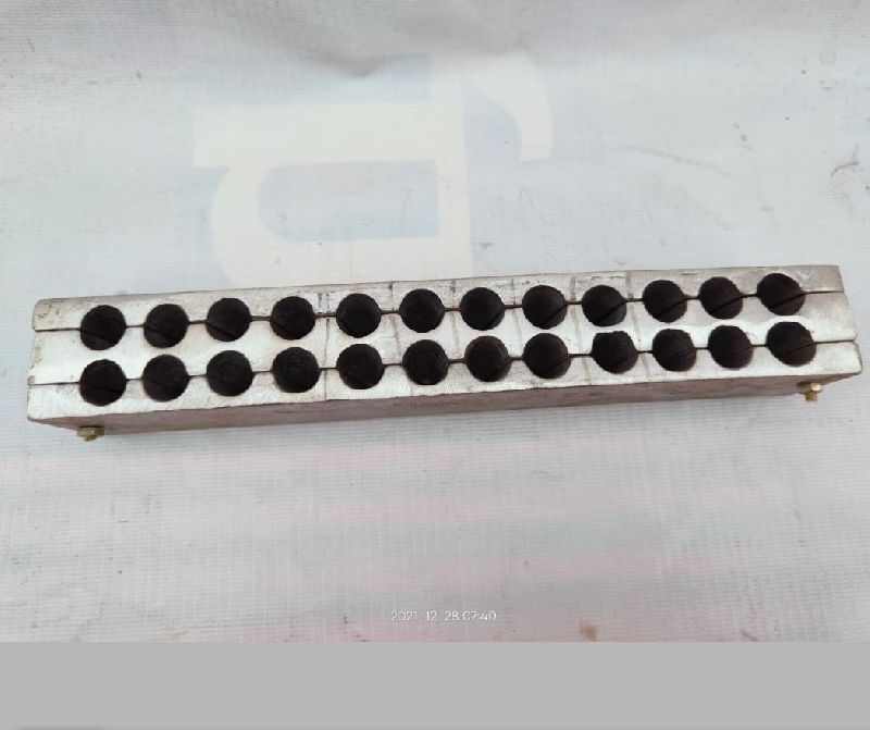 24Pcs. Silver Aluminium Dhoop Stick Mold