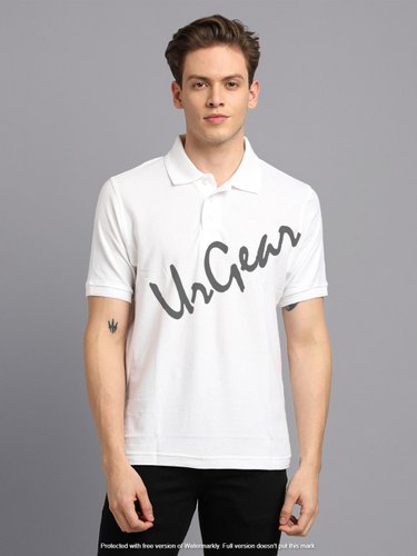 Mens Plain Polo Neck T Shirt, Size : S/M/L/XL/XXL