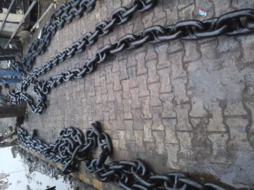  Mild Steel Anchor Chains, Color : Black