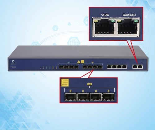 Gpon Olt 8 Port, Design Type : Rack Mount