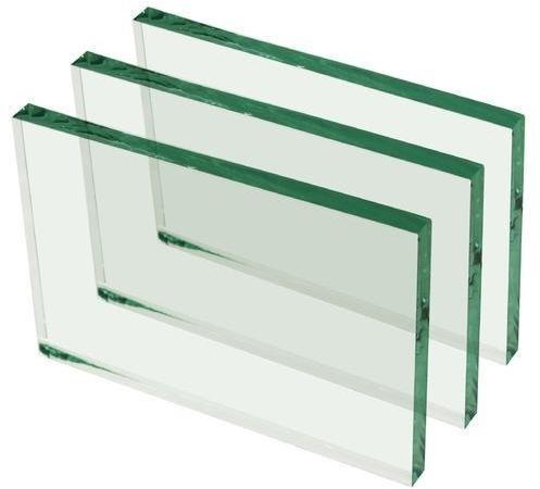 Triangle Toughened Glass Corner Shelf, Color : Transparent