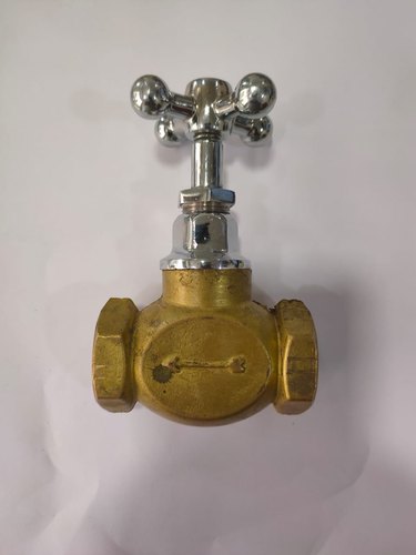 Brass Flush Cock Without Flange, for Pipe Fitting, Size : Standard