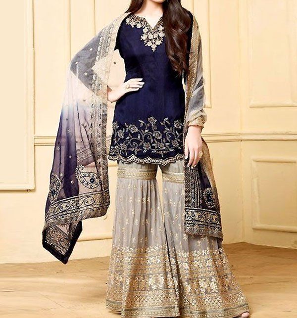 Ladies Party Wear Pakistani Unstitched Suit, Feature : Dry Cleaning