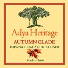 Adya Heritage Autumn Glade Air Freshener, for Office, Room, Shape : Gel