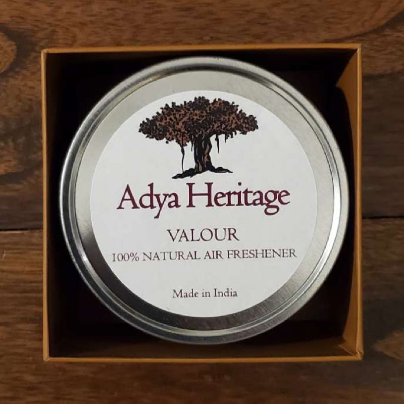 Adya Heritage Gel Valour Air Freshener, for Office, Room