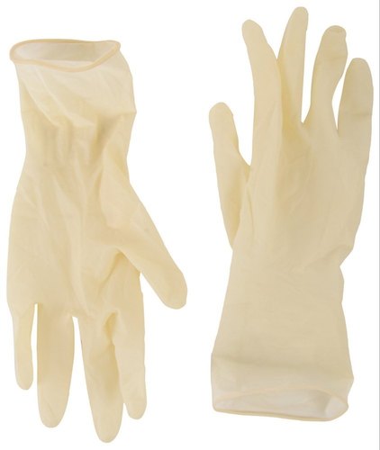 Latex Surgical Non Sterile Surgical Gloves, Size : M