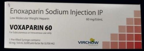 Virchow Biotech Enoxaparin Sodium Injection IP, Packaging Type : Box