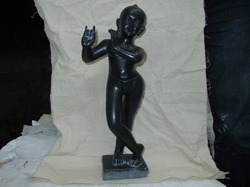 Printed 15kg marble krishna statue, for Worship, Temple, Office, Home, Packaging Type : Carton Box
