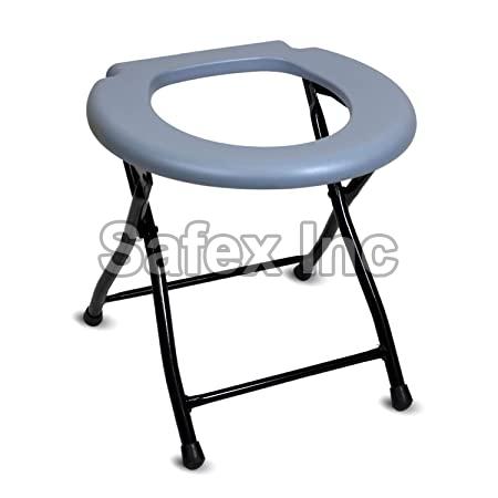 Polished Metal Commode Stool, for Home, Office, Shop, Feature : Fine Finishing, Quality Tested