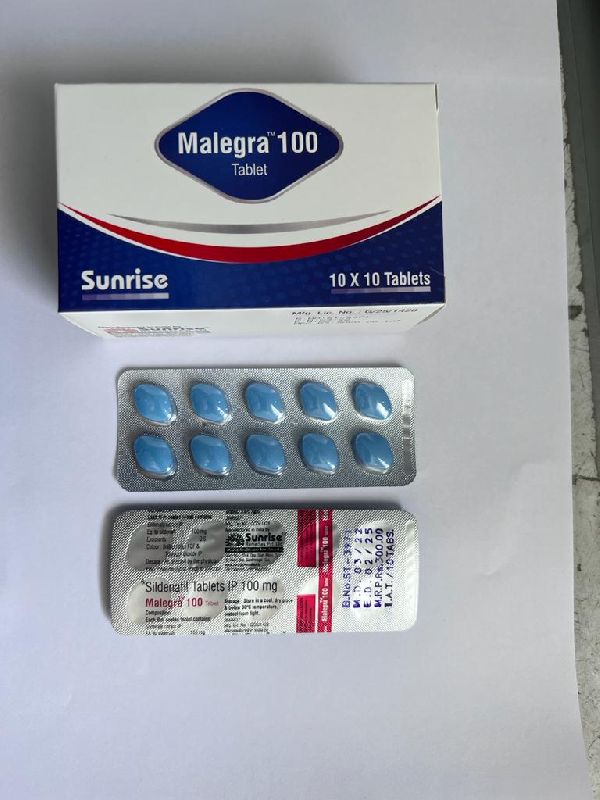 Malegra 100 tablet, Packaging Type : Strip