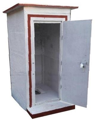 Panel Build Painted Concrete Precast Toilet, for Public Places, Trains, Feature : Easily Assembled