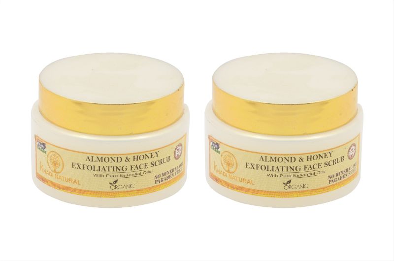 Khadi Natural Almond & Honey Face Scrub