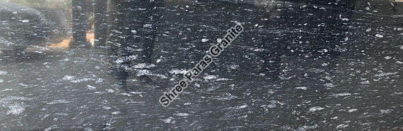 Shree Paras Polished Plain Fish Black Granite, Shape : Rectangular