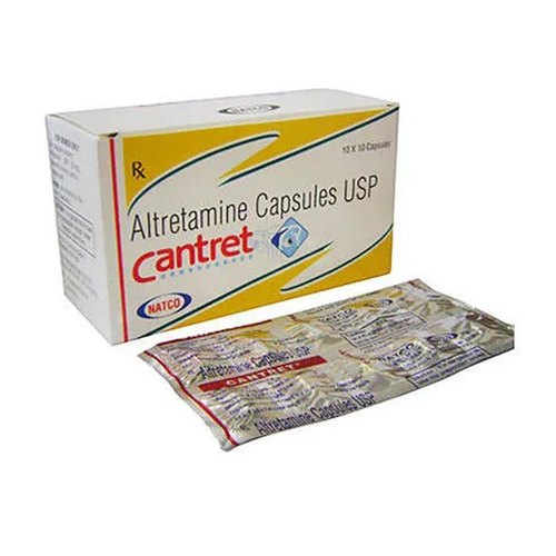 Cantret Altretamine Capsule, Packaging Size : 10 X 10 Capsule