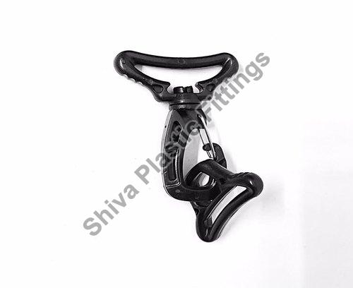 Black Polished Plain Plastic Rope Handle Hook, Style : Modern