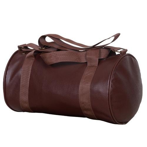 Plain Leather Gym Bags, Size : Standard