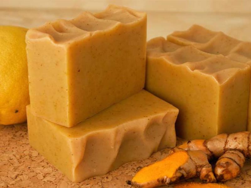 Turmeric soap, Feature : Antiseptic, Basic Cleaning