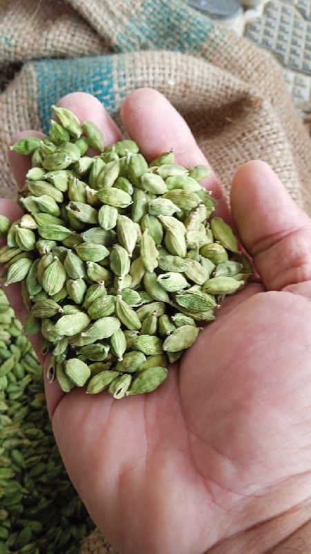 Organic 6mm Green Cardamom, Form : Pods