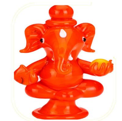 AFAST Crystal Ganesha Showpiece, for Gifting, Decoration, Feature : Fine Finishing