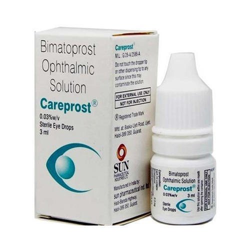 Careprost 0.03%w/v Eye Drops, Form : Liquid