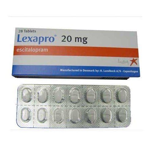 Lexapro 20mg Tablets