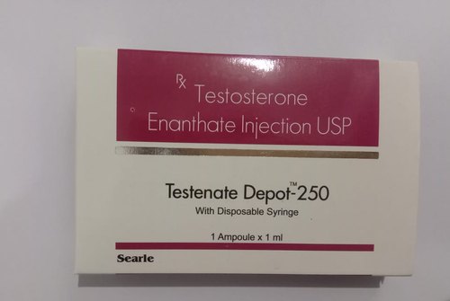 Testenate Depot 250mg Injection, Medicine Type : Allopathic
