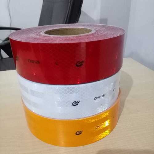 Self Adhesive Conspicuity Tape, Color : Red Yellow White