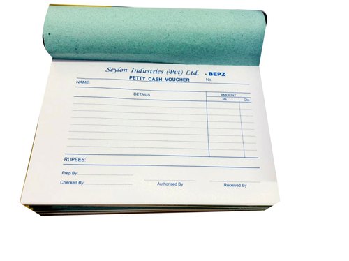 Paper Personalised Invoice Books
