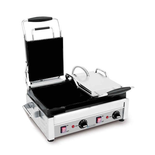 Stainless Steel Double Sandwich Griller, Voltage : 220 V