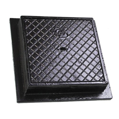 Cast Iron manhole cover, Dimension : 250x250 mm