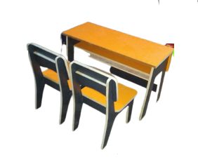 Epoxy Resin Table and Chair Set