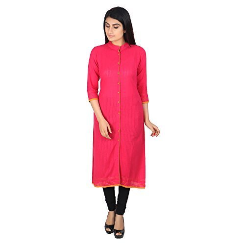 Ladies Plain Kurti, Feature : Anti-Wrinkle, Comfortable