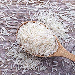 Hard Natural Long Grain Basmati Rice, for Human Consumption, Packaging Type : Jute Bags