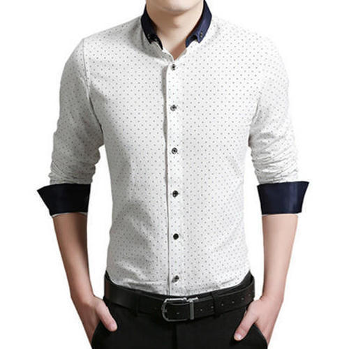 Plain Mens Partywear Shirts, Feature : Anti Shrink, Anti Wrinkle, Comfortable