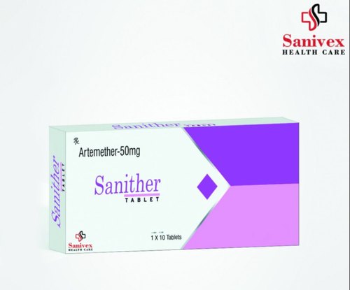 Sanither Artemether Tablets, Packaging Type : Box